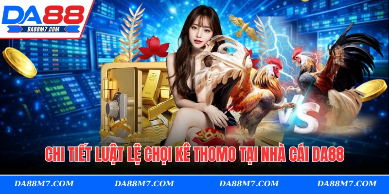 Chi tiết luật lệ chọi kê Thomo tại nhà cái DA88