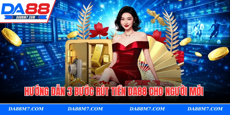 Hướng dẫn 3 bước rút tiền DA88 cho người mới